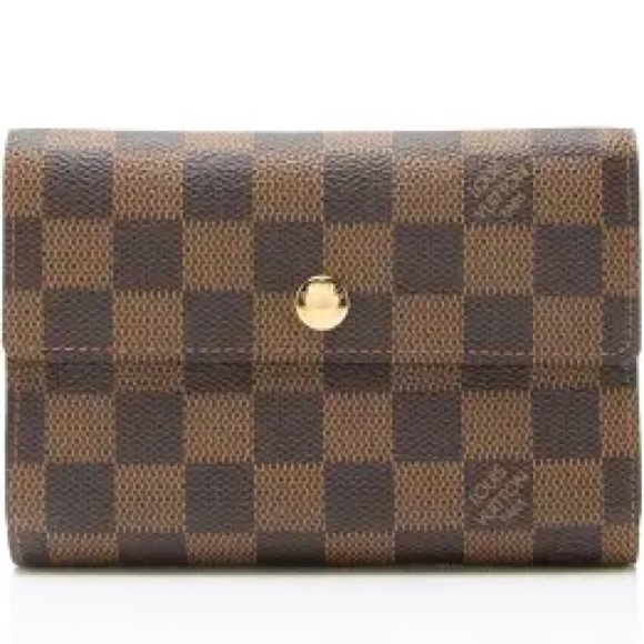 Louis Vuitton Handbags - Louis Vuitton Alexandra Damier Ebene Portefeuille Trifold Wallet